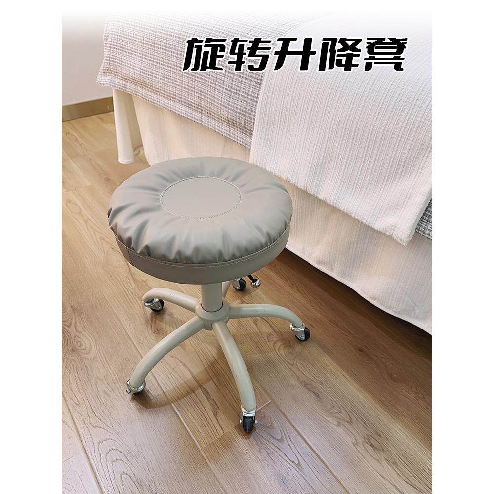 美容院专用凳可旋转升降大型工作椅滑轮美发沙龙美甲理发师凳办公
