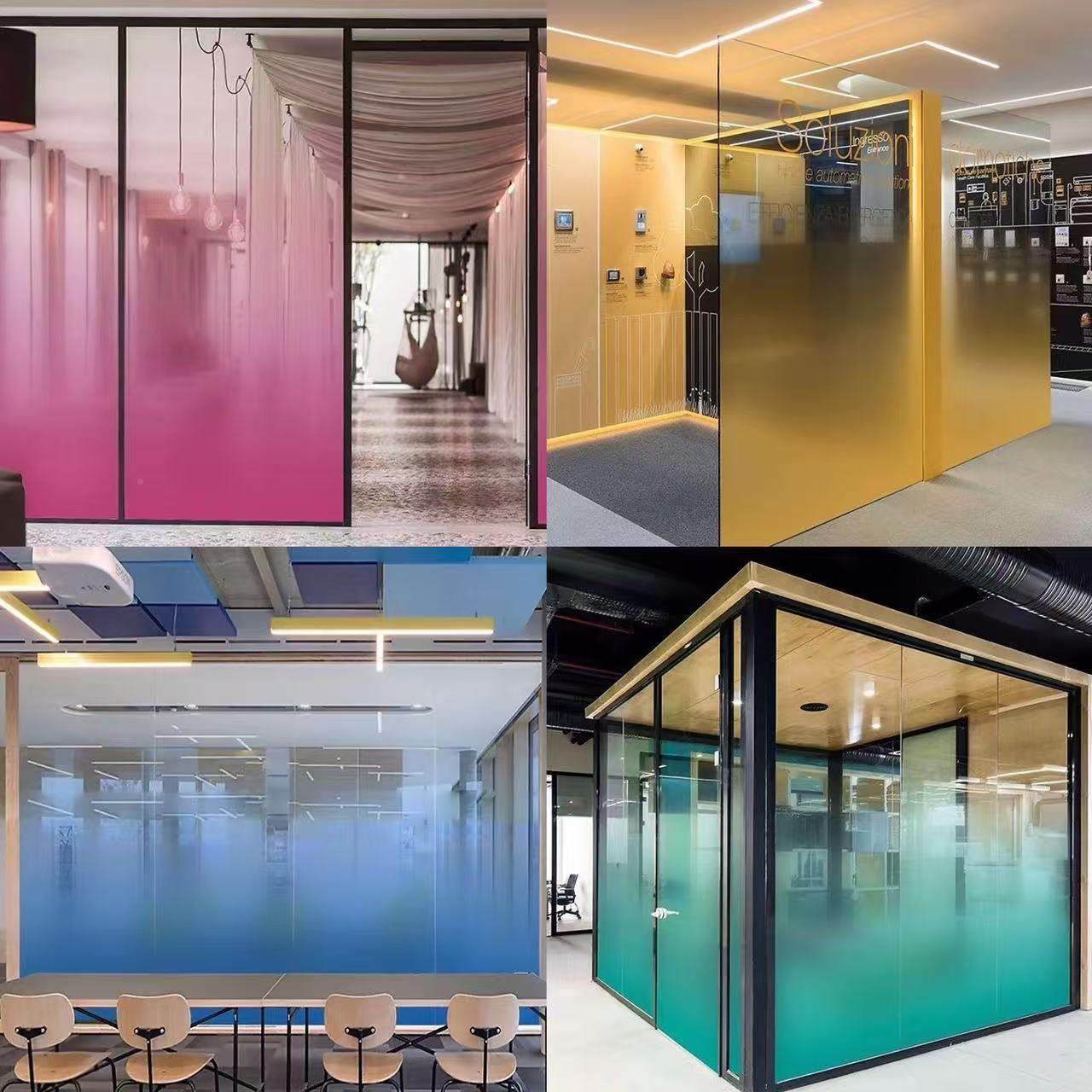 渐变亚克纹力水波条纹板石头亚克力背景板隔板断UV印刷加工定纹制