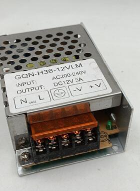 20V转12VD器C 3A开电源 36关W LED电源 变压 GQN-H36-12V2LM 库存