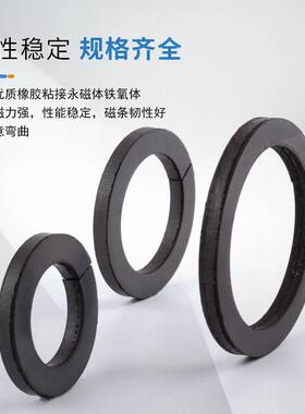 SC气缸软磁环磁条SC-32/40/50/63/80/100/125分体卡扣型硬磁环