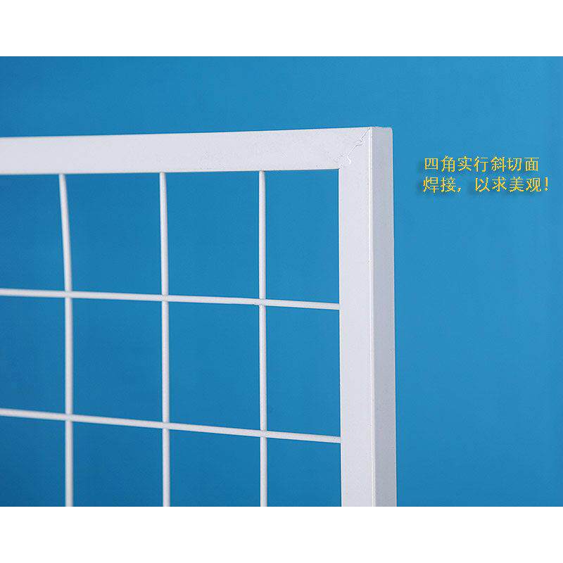 架定做上墙挂板网格多能网功架饰品货展会展示架粗加铁丝网片带框