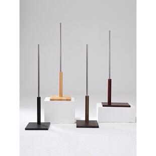 底服装模特道角具DI童Y配件木底座男女儿支架半身人台盘三方板圆