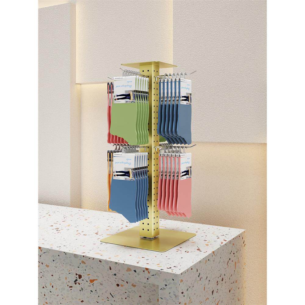 多功能可旋转调节袜子手机壳贴纸小卡展示架桌面台面收纳陈列支架