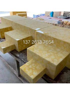 人造透柱光石石板云背景墙酒店KVT门面装饰天花吊顶子工厂家直销