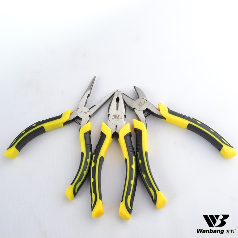 钳子 尖嘴钳 尖口钳 田岛柄6寸尖嘴钳子 带弹簧6寸尖嘴钳子.