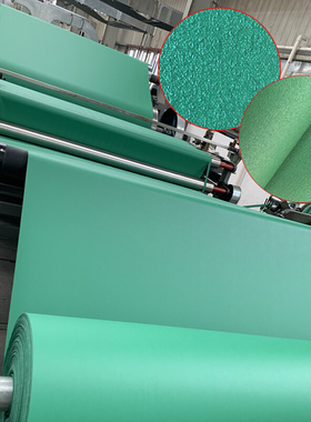 日本防水布绿色麻面pvc涂塑布防水防晒短纤涂塑帆布