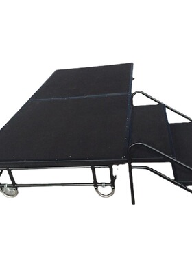 【HM-WT12】批发黑色地毯折叠舞台 活动折叠舞台