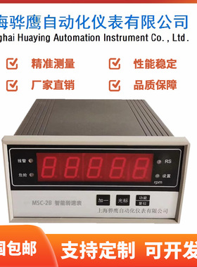 MSC-2B智能转速表  智能转速监测保护仪 数显转速表 上海骅鹰 直