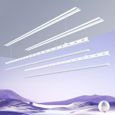 隐藏式电动晾衣架双杆单杆带被干智能语音离线声控阳台浴室升降式