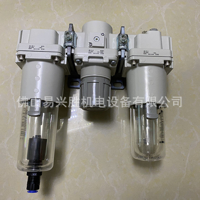 原装日本SMC过滤器AC50-F10D-B过滤调压油雾三联件组合1寸口径