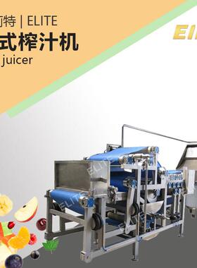 汁厂家直销线带式榨机苹榨果MYF汁生产椰子榨汁生产线