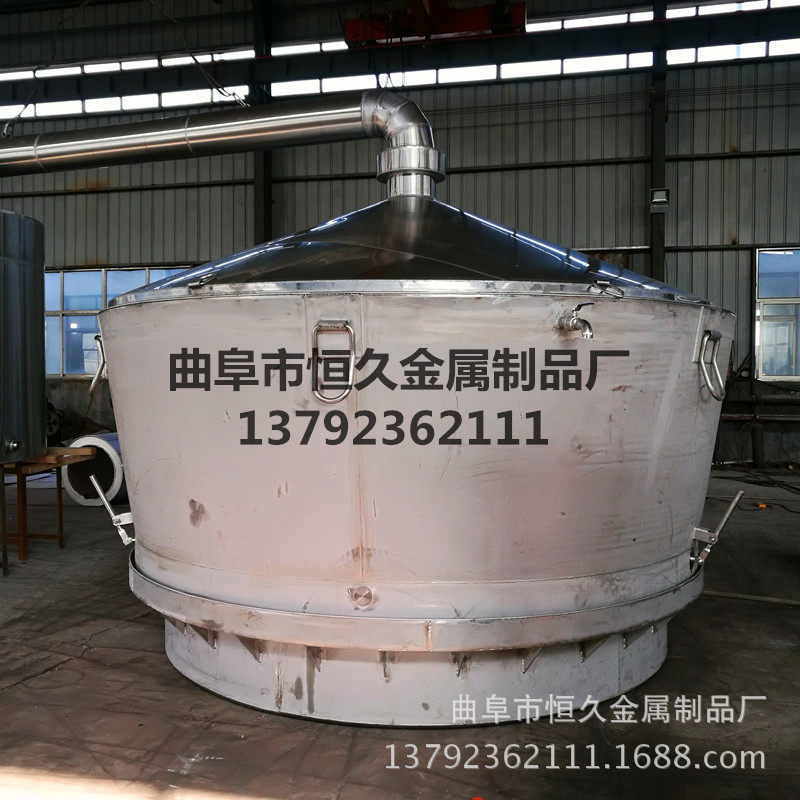 填料500斤玉米酒家庭酿酒设备报价 自酿酒蒸馏锅 不锈钢冷却器