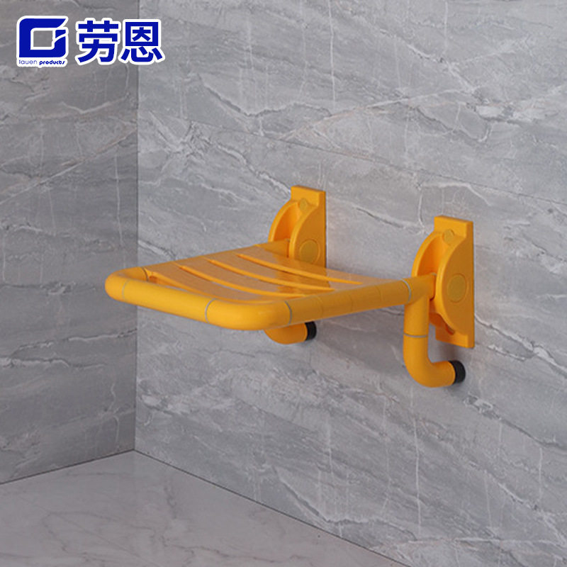 厂家货源家用养老院无障碍沐浴凳不锈钢挂壁式可折叠浴室壁椅