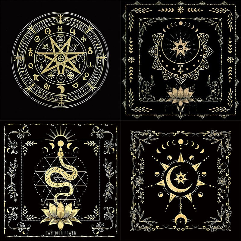 卡牌桌布绒布桌布厚实正方形宿舍大学生塔牌桌垫防尘茶几布遮盖布