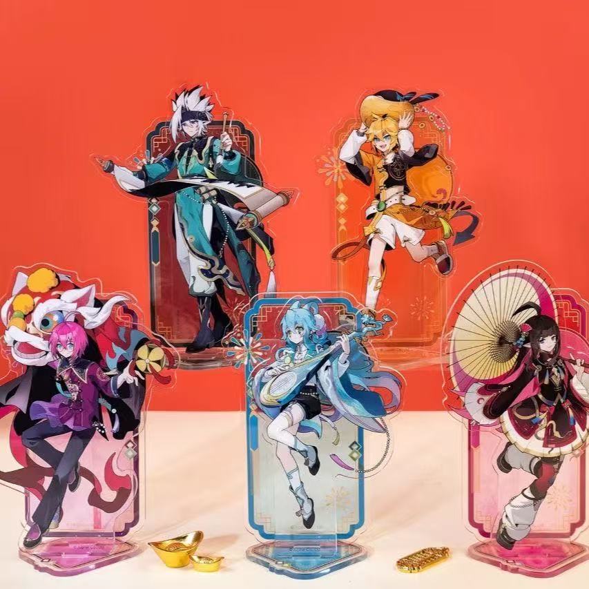 凹凸世界蛇年限定系列周边亚克力角色立牌安莉洁凯莉帕洛斯摆件