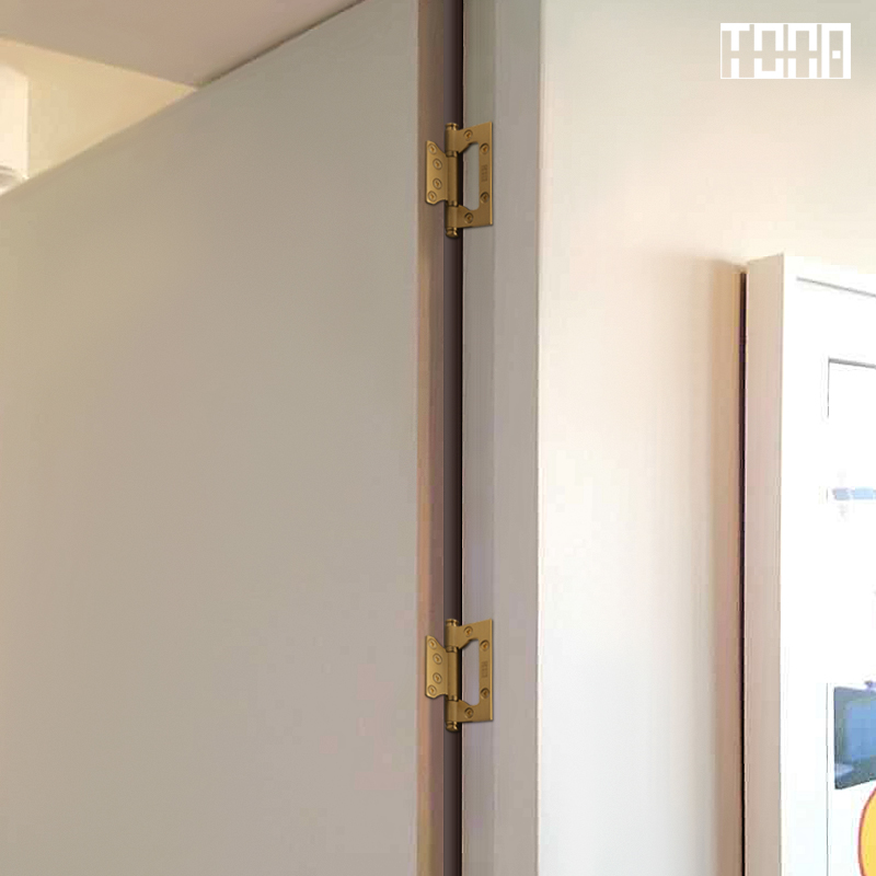 TONA.同那纯铜加厚子母合页免开槽房门转轴合叶门窗铰链木门合页