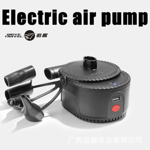 车载充气泵汽车用便携式 无线打气泵户外打气筒电动打气泵大功率