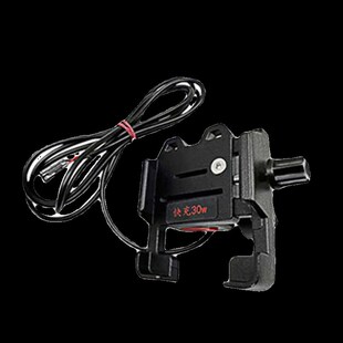 代驾车手机机支架快充带充电器折叠电动车锂电车铝合金车载