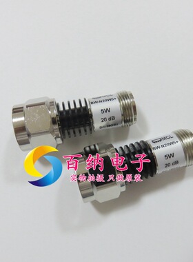 BW-N20W5+ DC-18GHz 20dB 5W 同轴固定衰减器 N