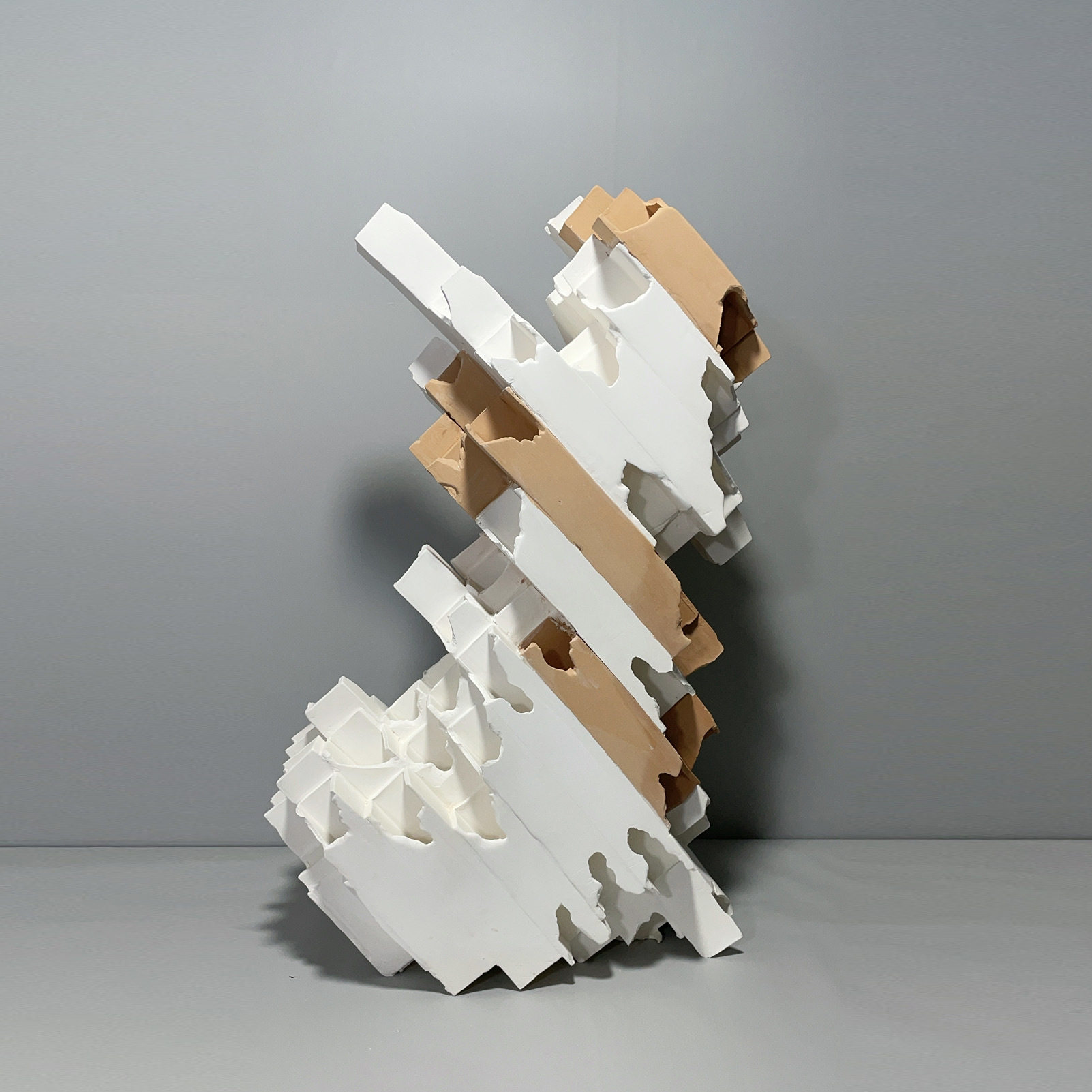 白色陶瓷倾斜方管花插创意花瓶饰品样板房售楼处客厅摆件现代简约,标准件/零部件/工业耗材,其他管件,淘宝优惠券,粉丝福利购,淘宝优惠卷