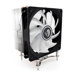 天极风S41 台式电脑CPU塔式风冷散热器 RGB光效4热管大风量降温新