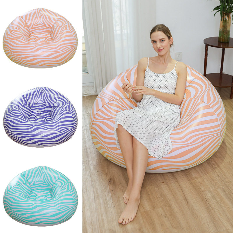 家用简约室内环保PVC可折叠单人休闲午睡加厚充气条纹球形沙发,鲜花速递/花卉仿真/绿植园艺,其它园艺用品,淘宝优惠券,粉丝福利购,淘宝优惠卷