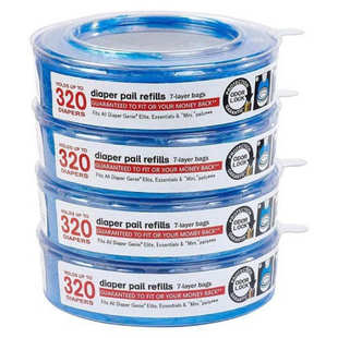 Playtex Diaper Genie 尿布桶替换芯 8件装(280*4)