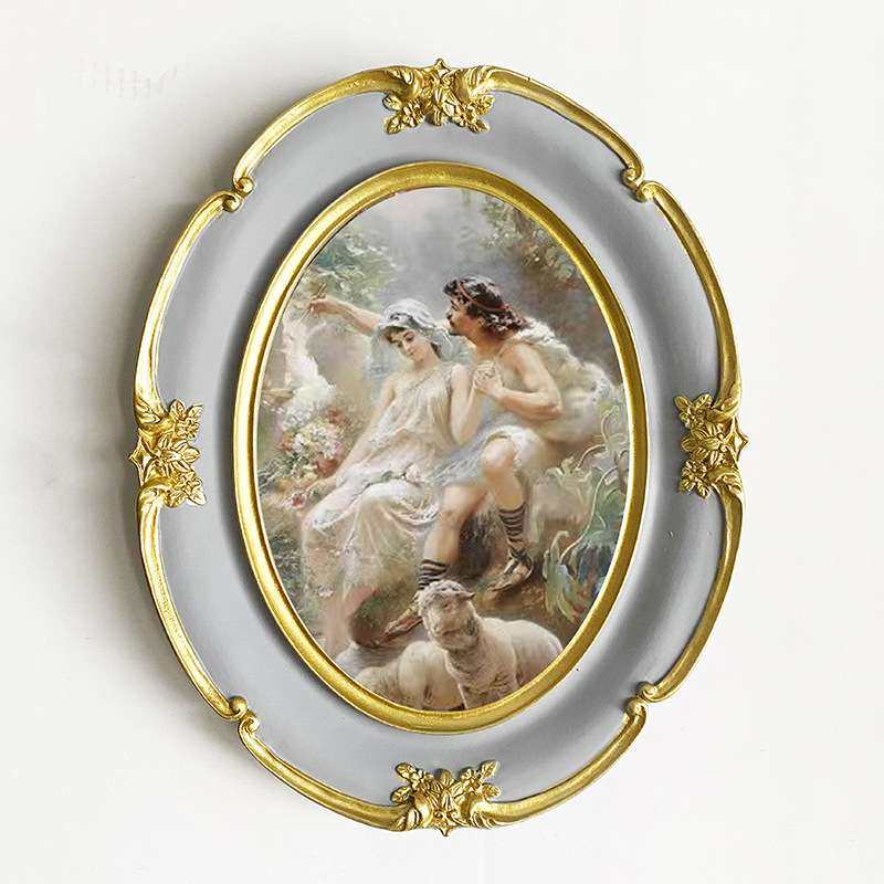 法式浮雕树脂相框椭圆雕花描金树脂相框家居饰品桌面摆件创意,3C数码配件,其它配件,淘宝优惠券,粉丝福利购,淘宝优惠卷