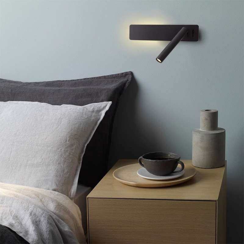 床头壁灯装饰个性酒店卧室看书护眼灯具双光源带开关房间灯led灯,3C数码配件,其它配件,淘宝优惠券,粉丝福利购,淘宝优惠卷