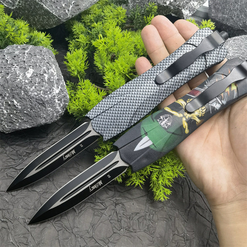 多功能户外刀高硬度随身生存求生小刀多用途登山露营微技术战术刀