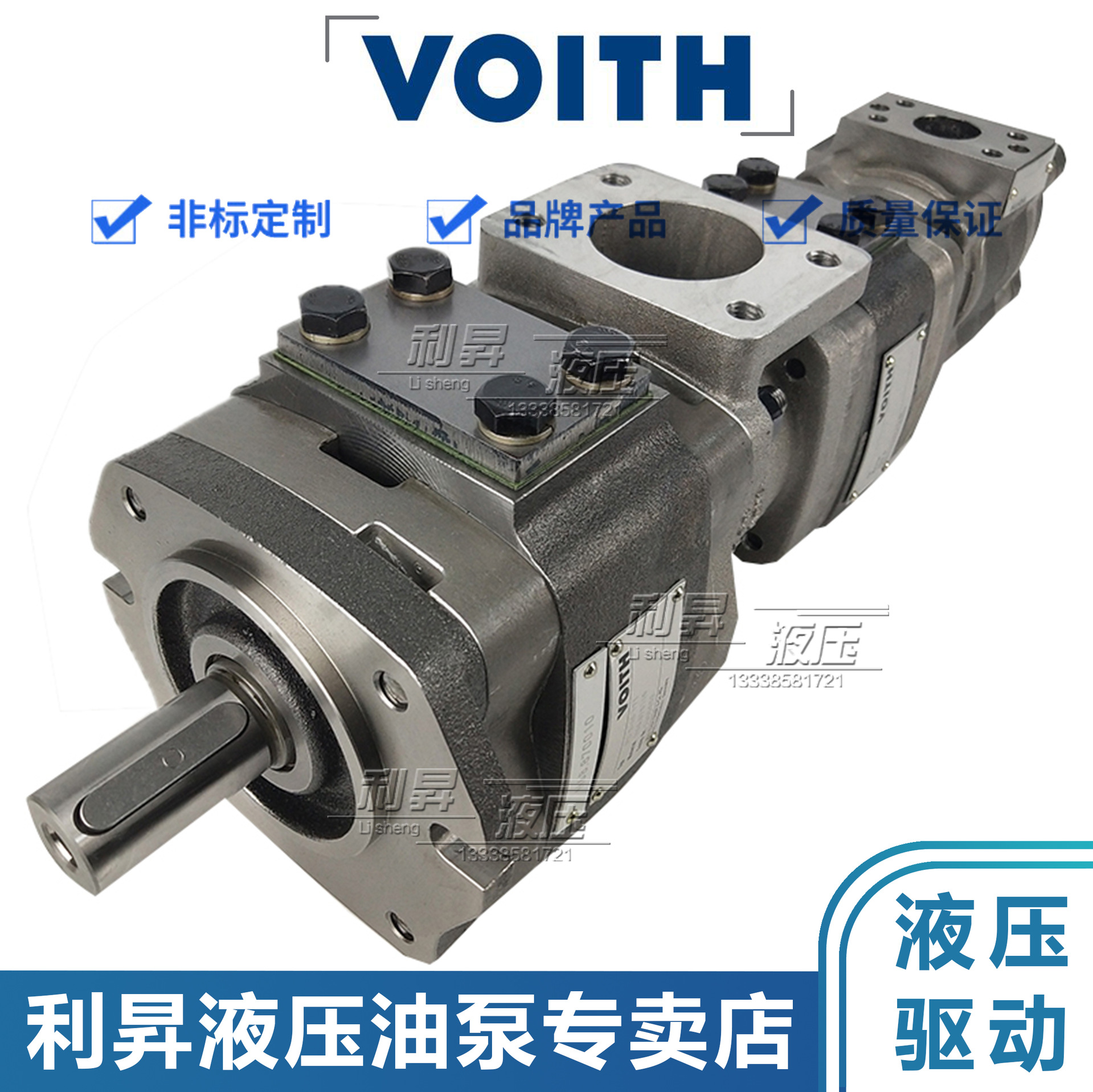 福伊特VOITH齿轮泵 双联泵 多联泵 IPV4-20 171 IPV3内啮合油泵