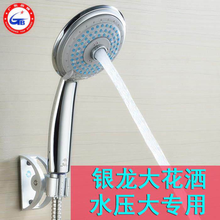 银龙卫浴手持淋浴花洒喷头喷雾大流量淋雨热水器莲蓬单头花晒套装