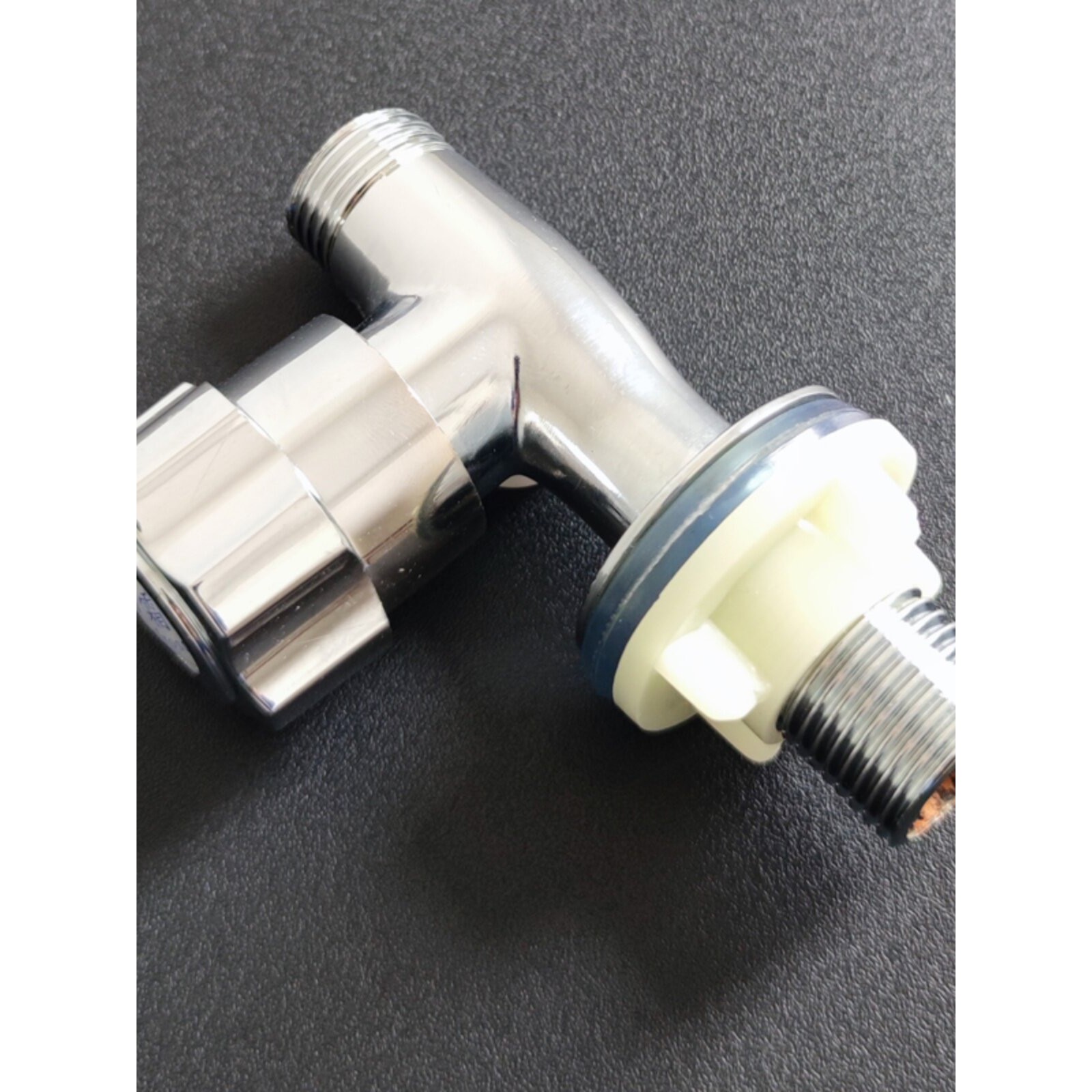 伯仕源A2型净水器四分直阀开关配件 浩饮直通三角阀 直通四分阀
