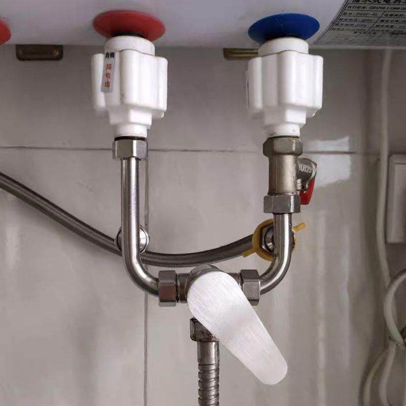 明装开关水龙头淋浴u型混水阀电热水器固定混合出水大全配件冷热