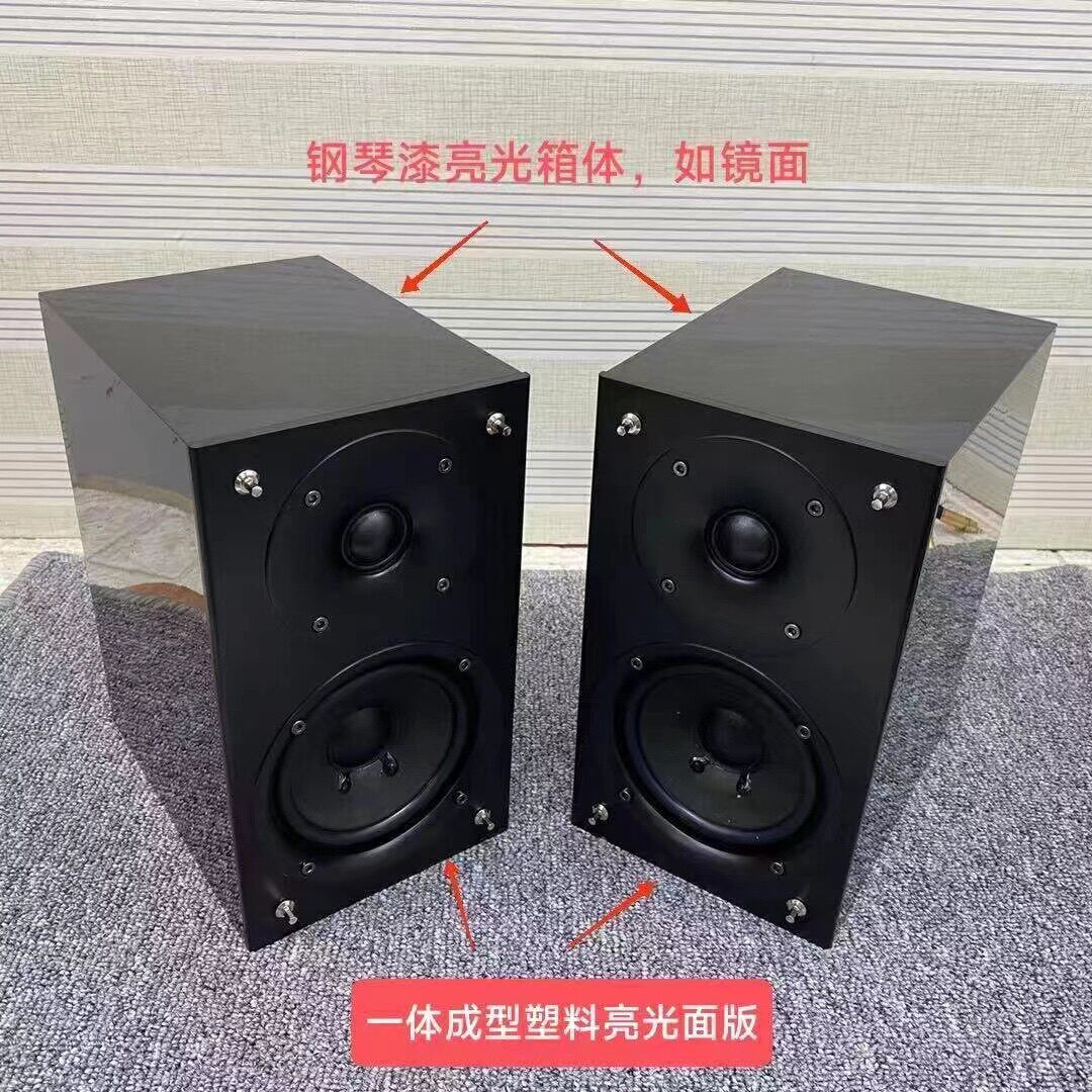 日本Pioneer先锋S-HM76丝膜高音木质5寸被动音箱桌面书架音响
