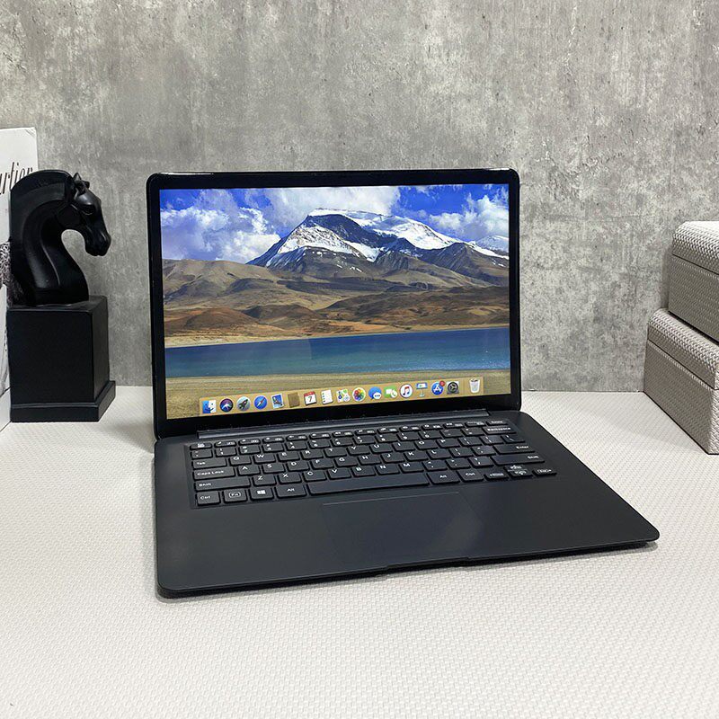 仿真笔记型电脑模型15寸全屏电脑模型亮光外壳道具电脑样板间书房