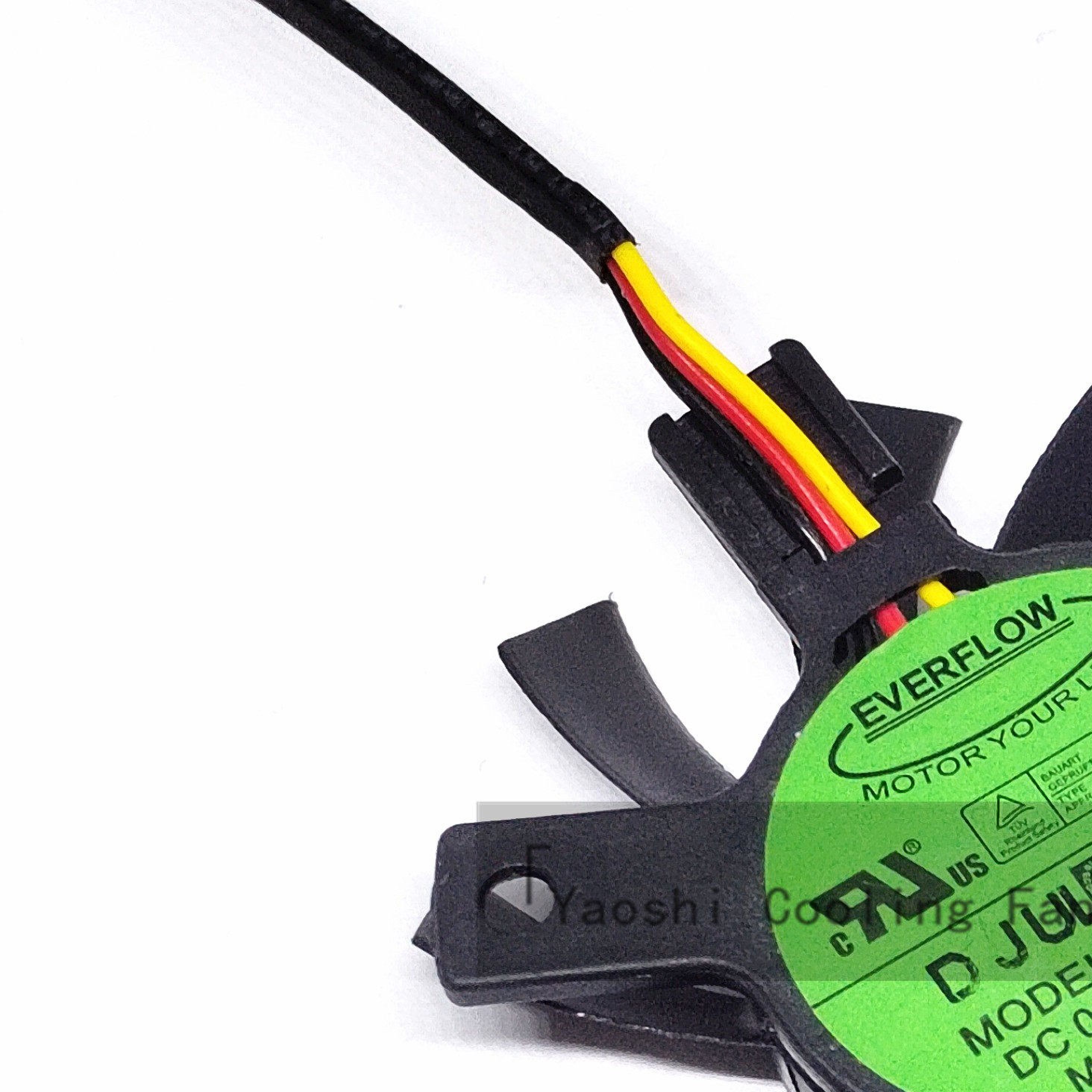 适用於T056010SL 直径5.5cm孔距4.0cm 5V 主板CPU散热器静音风扇