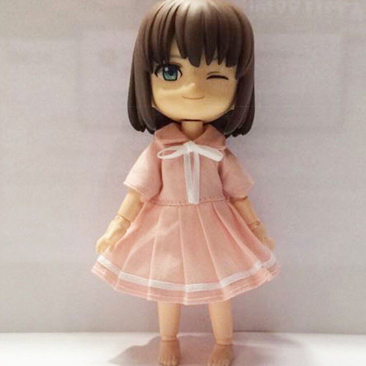 ob11美洁猪obitsu11素体gsc黏土人可穿校园风洋装水手服娃衣