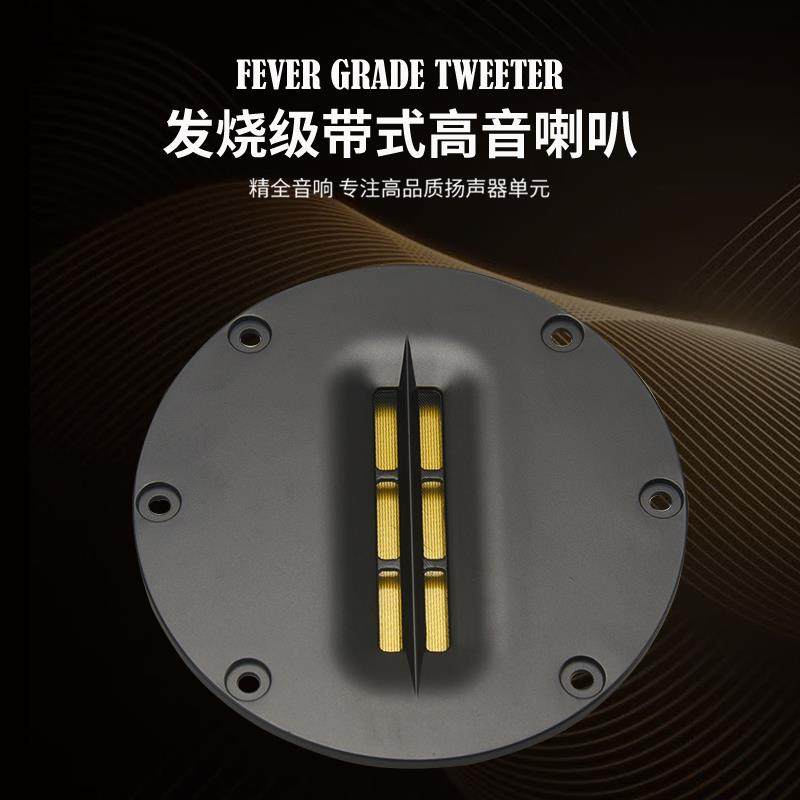 精全发烧4寸超高音 铝带扬声器 带式高音喇叭单元AL-100