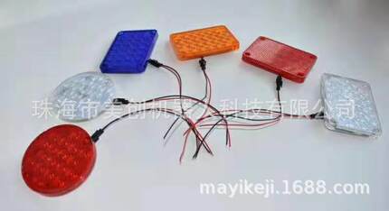 爆闪灯警示灯像素灯黄闪灯导向灯箭头灯路牌像素LED路牌发光灯源