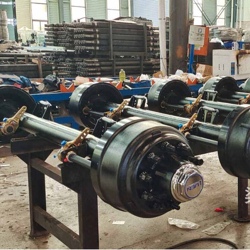 挂车农用轴 拖拉机挂车轴 重型挂车配件 耐用车轴 厂家直销