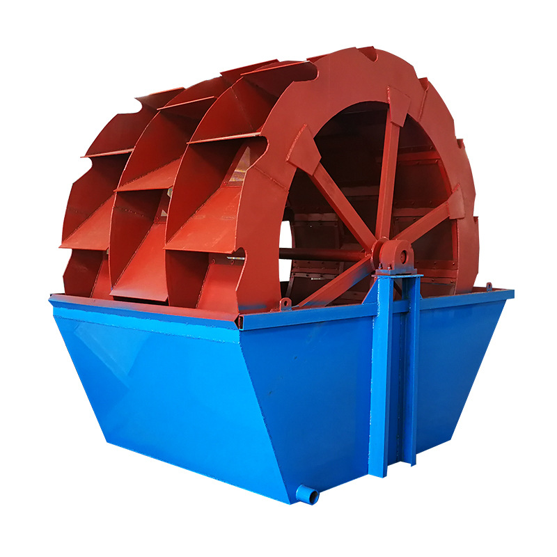 柏立松轮斗洗砂机 型号GX-2600三槽 加厚叶轮 大型泥沙分离洗砂机