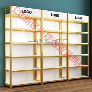 货架置物架超市多层货柜自由组合带背板铁架子多功能可拆卸展示架