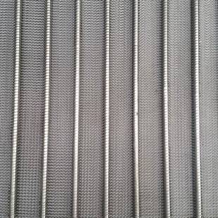 厂家专业加工定制不锈钢人字形网带退火炉输送带质量可靠