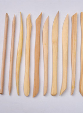 10支细肢泥塑刀软陶手工艺品泥塑工具修坯工具套装FS1-5-Y-A