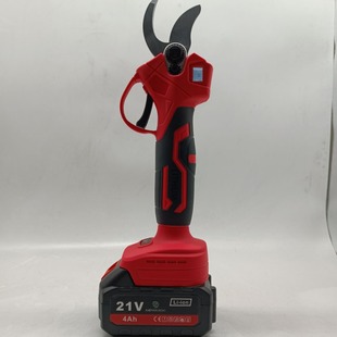 JKS电动修枝剪果树粗枝修锂电剪充电式锂电树枝剪园林(两电一充)