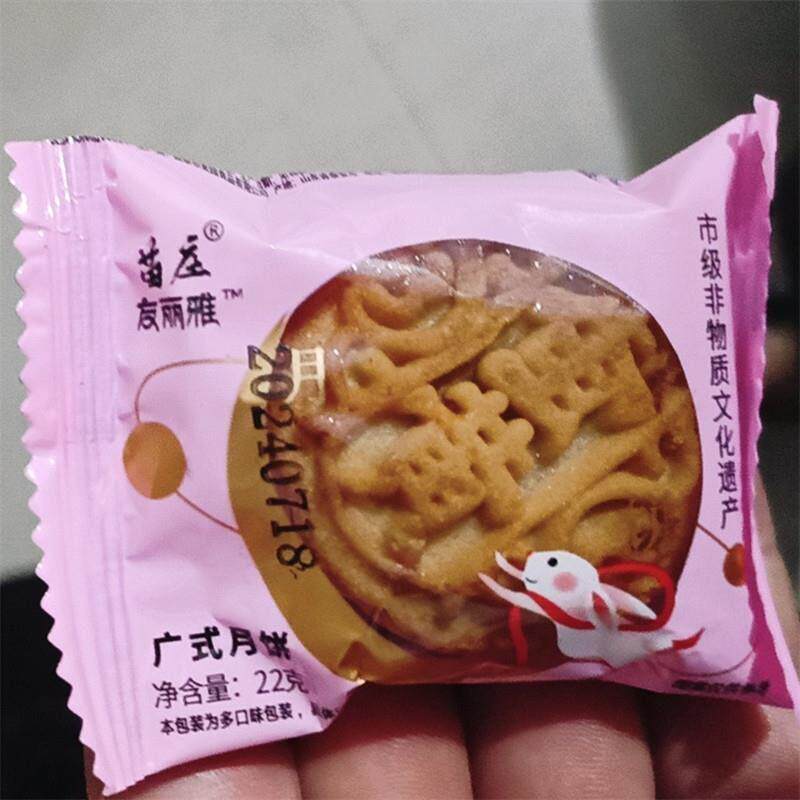 新-友丽雅广式月饼多口味礼盒糕点凤梨草莓水蜜桃五仁板栗味独立