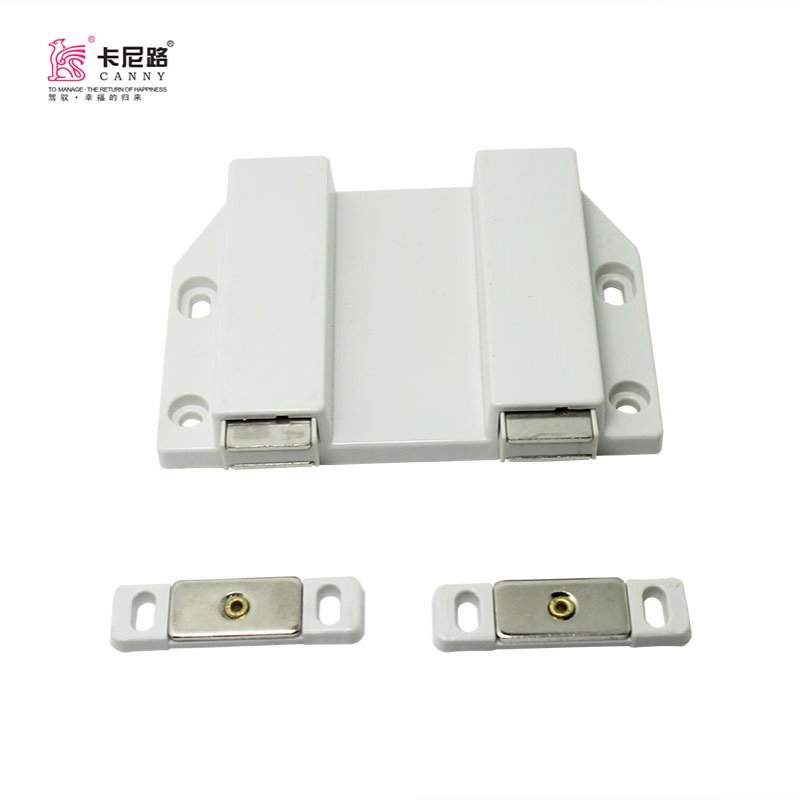 大号双碰碰弹磁吸强磁柜吸按弹门吸玻璃门吸双碰珠