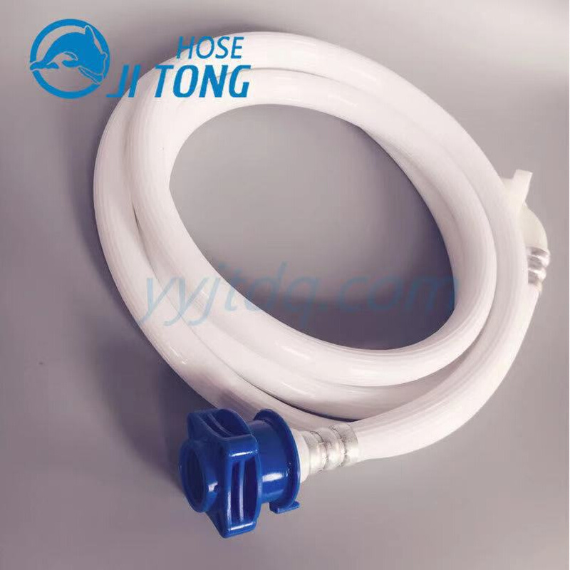 低压洗衣机进水管PVC软管1/2快速接头洗衣机管