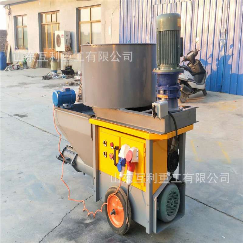 建筑内外墙腻子砂浆喷涂机自动抹灰机多功能全自动水泥砂浆喷涂机